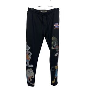 DeKryptic Space Jam Rhinestone Sweatpants Men's‎ 2XL XXL Bugz Bunny Marvin Taz